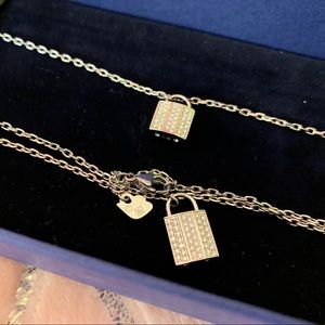 Swarovkski Necklace/Bracelet set NEVER WORN